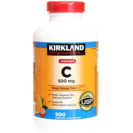 ویتامین سی جویدنی کرکلند