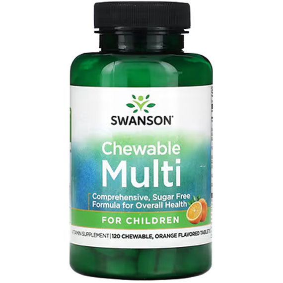 مولتی ویتامین جویدنی کودکان سوانسون