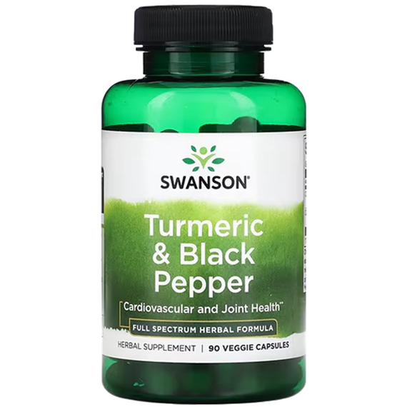 زردچوبه و فلفل سیاه سوانسون