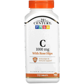 ویتامین سی و رزهیپ سنتری 21